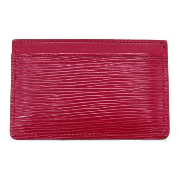 2107600994758 3 Louis Vuitton Porto Carte Card Case Epi Bordeaux