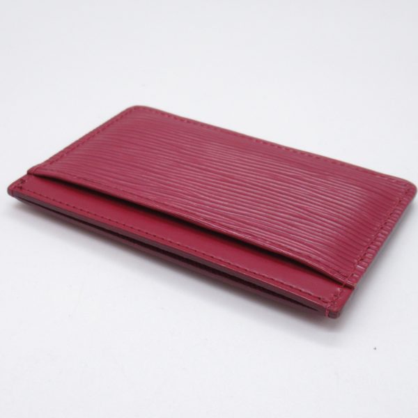 2107600994758 5 Louis Vuitton Porto Carte Card Case Epi Bordeaux