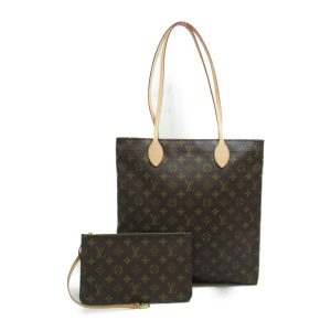 2107600997964 2 Louis Vuitton Brandlin Monogram Handbag Brown Red