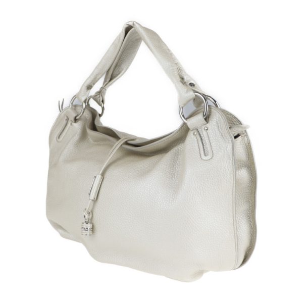 2108033008179 2 Celine Bittersweet Leather Handbag Pearl Champagne