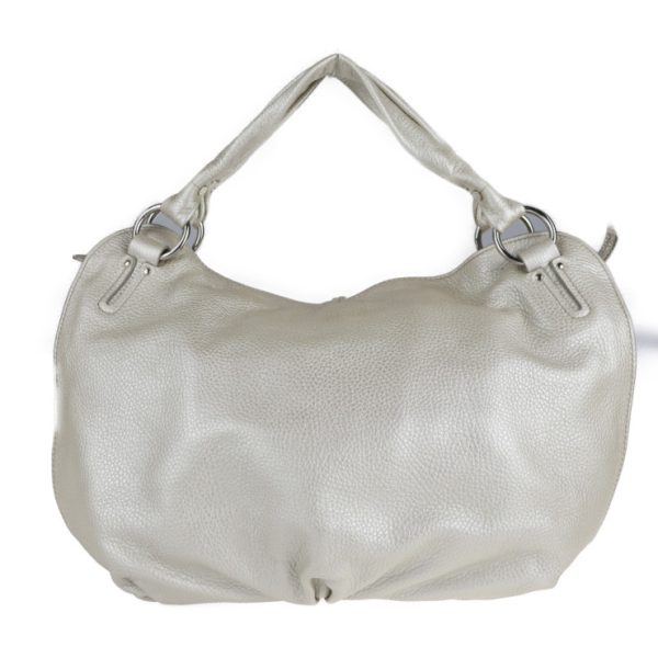 2108033008179 3 Celine Bittersweet Leather Handbag Pearl Champagne