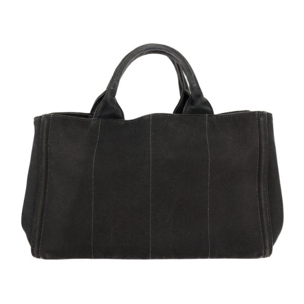 2108093002150 3 Prada Canapa Canvas Tote Bag Black