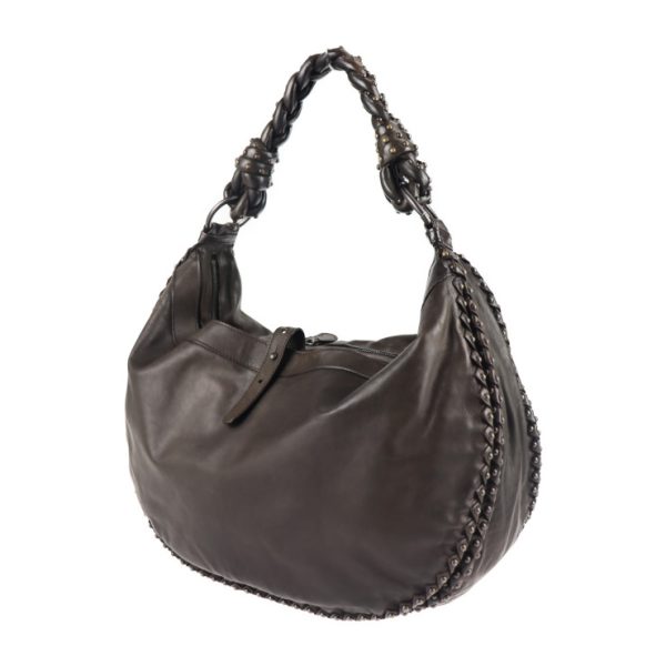 2109063002181 2 Bottega Veneta Shoulder Leather Brown Hobo Bag