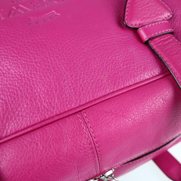 2110023002165 8 Loewe Heritage Handbag Leather Pink Boston Bag