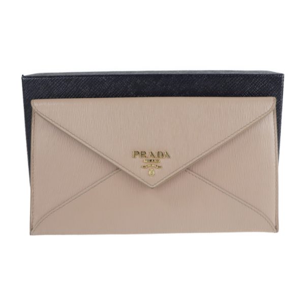 2110033002220 10 Prada Leather Long Wallet Cammeo