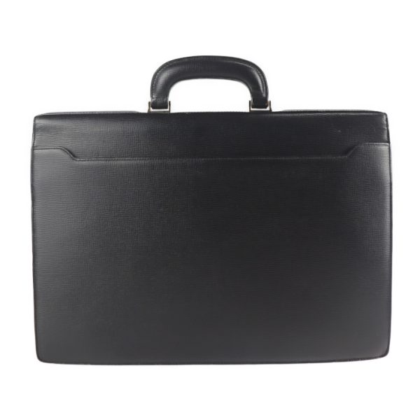 2110063007228 13 Loewe Briefcase Business Bag Leather Black Document Bag