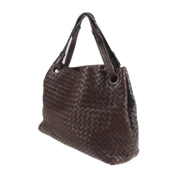 2110063007237 2 Bottega Veneta Garda Medium Leather Tote Bag Brown