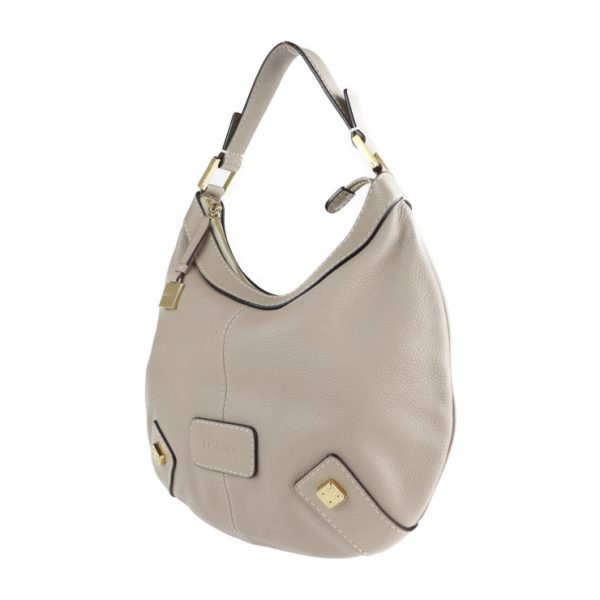 2111033007282 2 Loewe Leather Shoulder Bag Beige