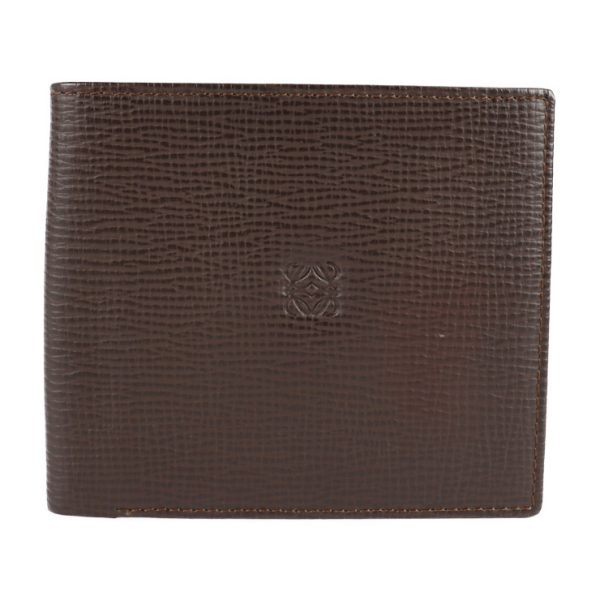 2112053002110 1 Loewe Leather Bifold Wallet Brown