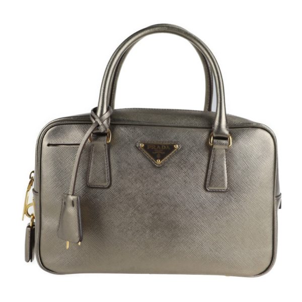 2112053002129 1 Prada Saffiano Leather Handbag Piombo