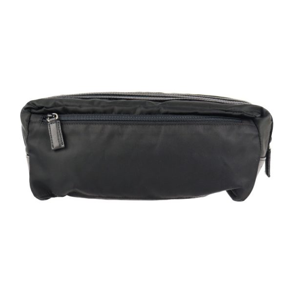 2112083007125 3 Prada Nylon Clutch Bag Black