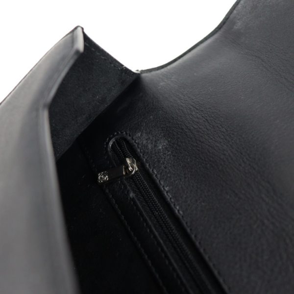 2112083007162 8 Loewe Leather Briefcase Black