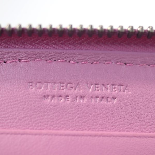 2113013002161 6 Bottega Veneta Intrecciato Long Wallet Lamb Leather Light Purple