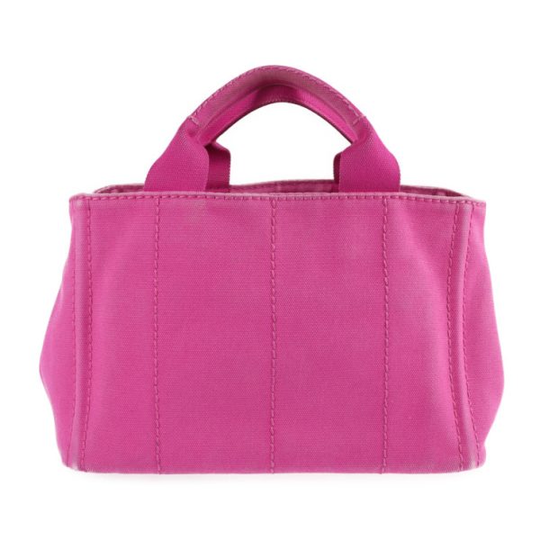 2114043002278 3 Prada Cotton Canvas Canapa Handbag Fuchsia