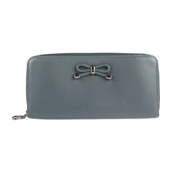 2114073002146 1 Loewe Nappa Leather Long Wallet Blue