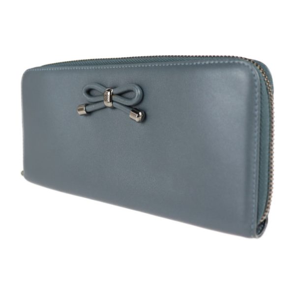 2114073002146 2 Loewe Nappa Leather Long Wallet Blue