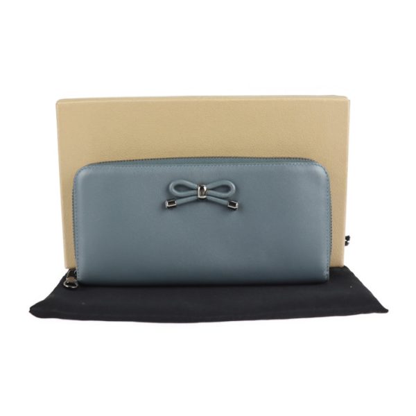 2114073002146 9 Loewe Nappa Leather Long Wallet Blue