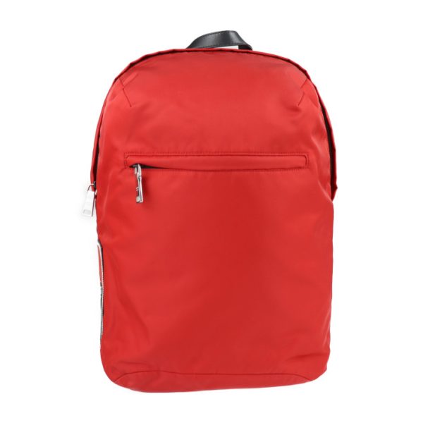 2114103007174 1 Prada Nylon Leather Backpack Red