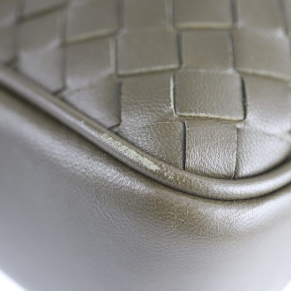 2115043007301 6 Bottega Veneta Intrecciato Lambskin Business Bag Olive