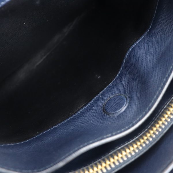 2115043007326 8 Prada Saffiano Soft Leather Handbag Navy