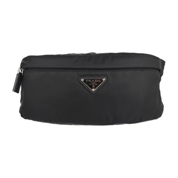 2115073007155 1 Prada Nylon Waist Bag Black