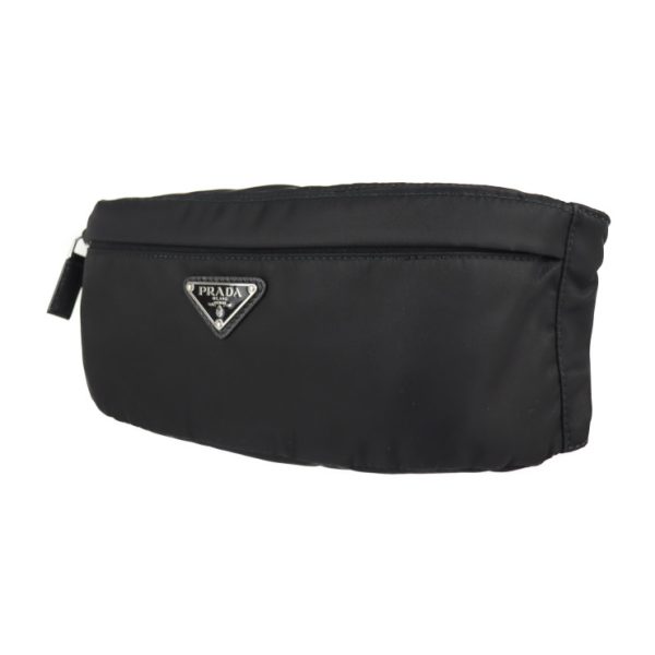 2115073007155 2 Prada Nylon Waist Bag Black