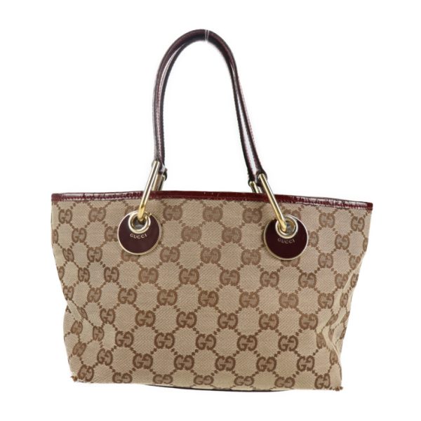 2116093007245 3 Gucci Gg Canvas Leather Mini Tote Bag Beige