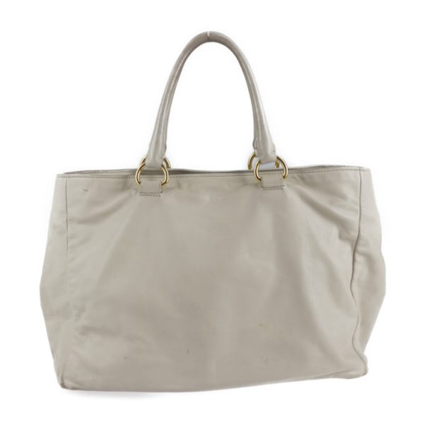 2116093007251 3 Prada Soft Calf Leather Tote Bag Ivory