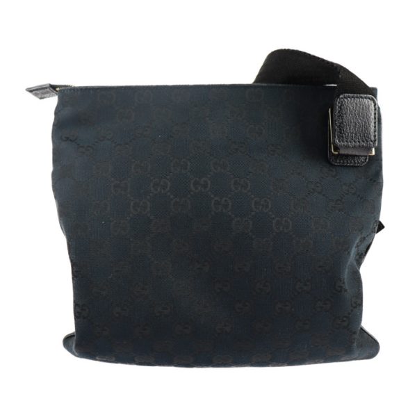 2116093007252 3 GUCCI Shoulder Bag GG Canvas Black