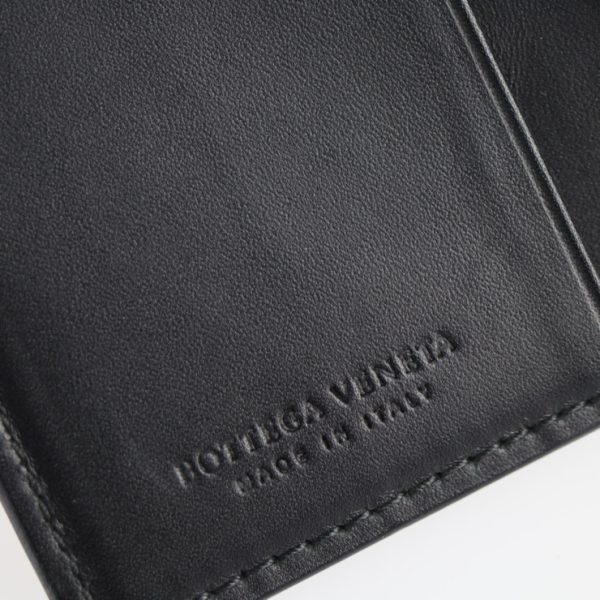 2116123007197 7 Bottega Veneta Intrecciato Leather Wallet Black