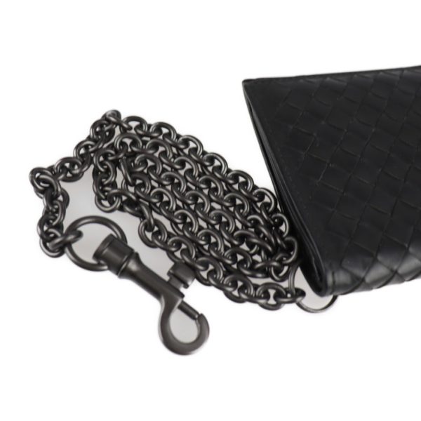 2116123007197 9 Bottega Veneta Intrecciato Leather Wallet Black