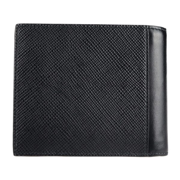 2117053008236 3 Prada Leather Bifold Wallet Nero