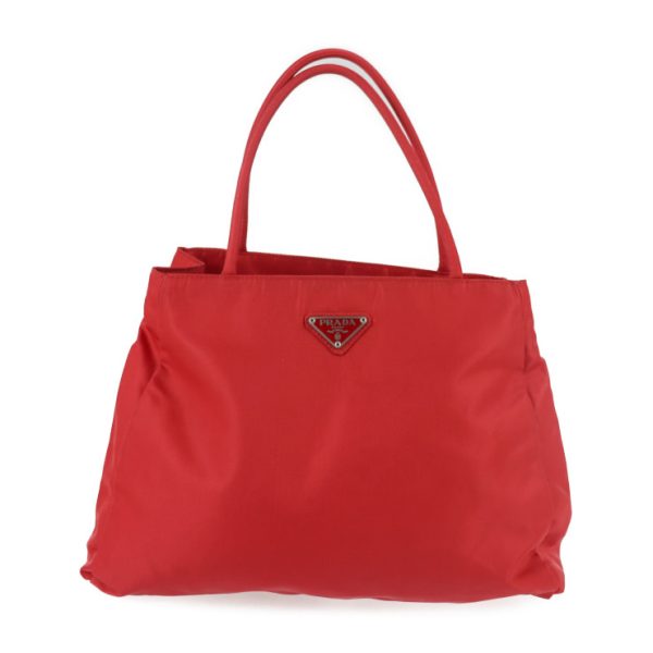 2117063007308 1 Prada Nylon Tote Bag Rosso