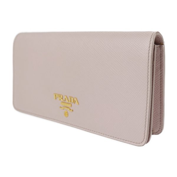 2117103008200 2 Prada Leather Chain Wallet Pink