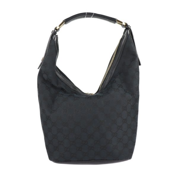 2117103008205 3 GUCCI Shoulder Bag GG Canvas Black