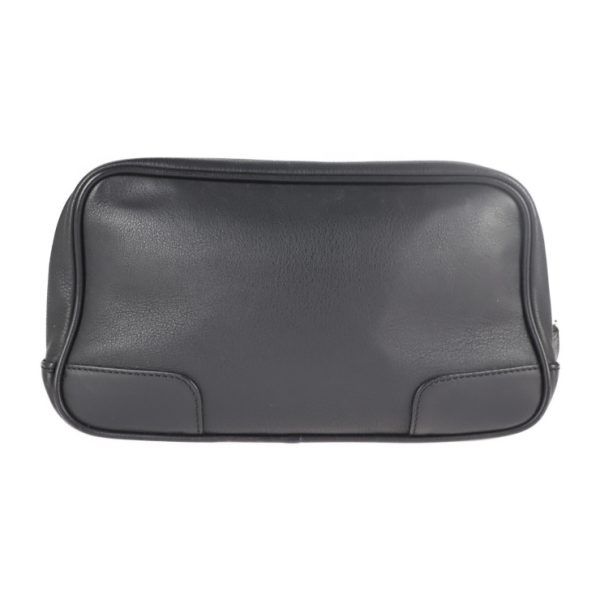 2118023007345 3 Loewe Anagram Leather Clutch Bag Black