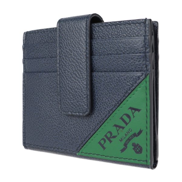 2118023007371 2 Prada Leather Card Case Baltico