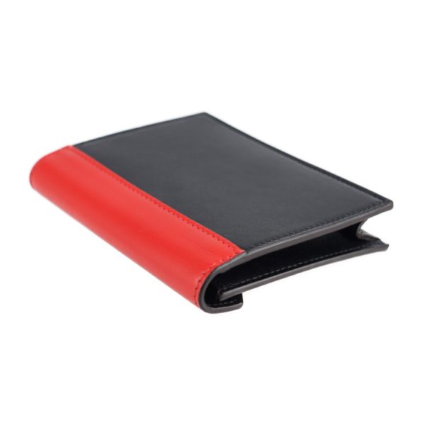 2118053002239 5 Celine Pocket Card Holder Leather Black Red Mint Green