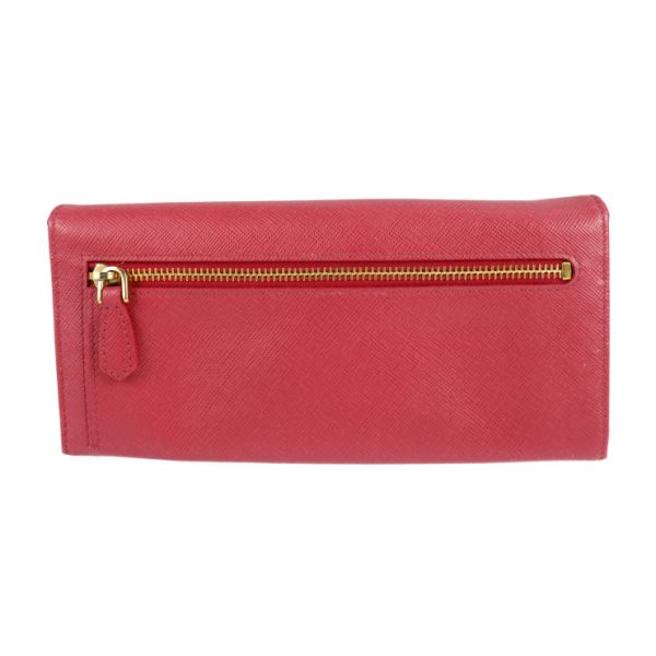 2118073008231 3 Prada Saffiano Bifold Wallet Pink