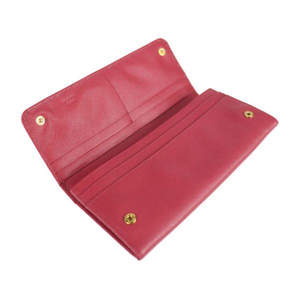 2118073008231 4 Prada Saffiano Bifold Wallet Pink