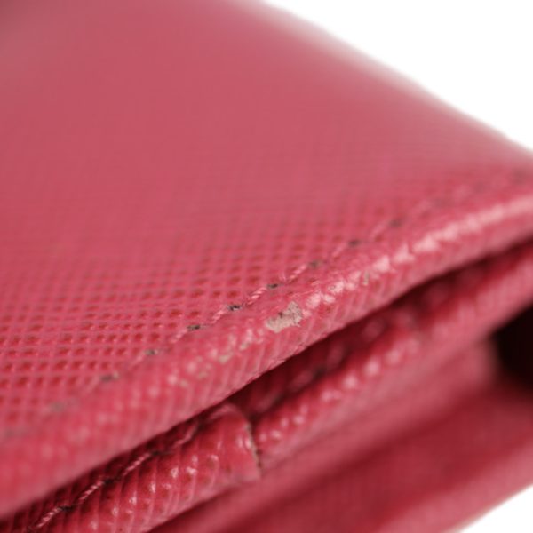 2118073008231 6 Prada Saffiano Bifold Wallet Pink