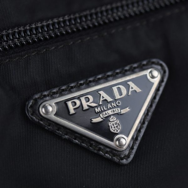 2118113007239 7 Prada Nylon Crossbody Bag Black