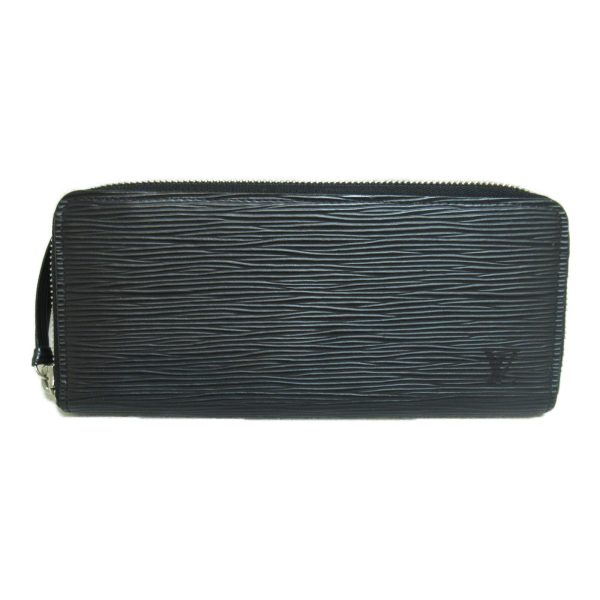 2118300044131 2 Louis Vuitton Clemence Round Long Wallet Black