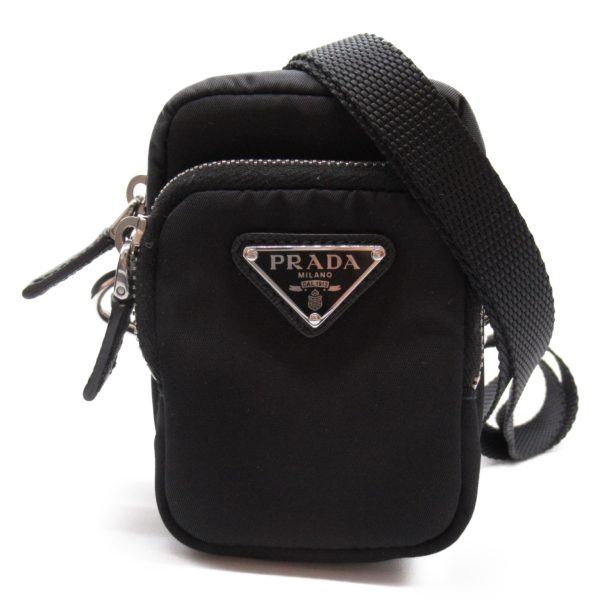 2118300047934 1 Prada Pouch Nylon Shoulder Bag Black