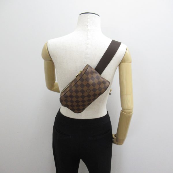 2118300048252 5 Louis Vuitton Jeronimos Waist Body Bag Brown