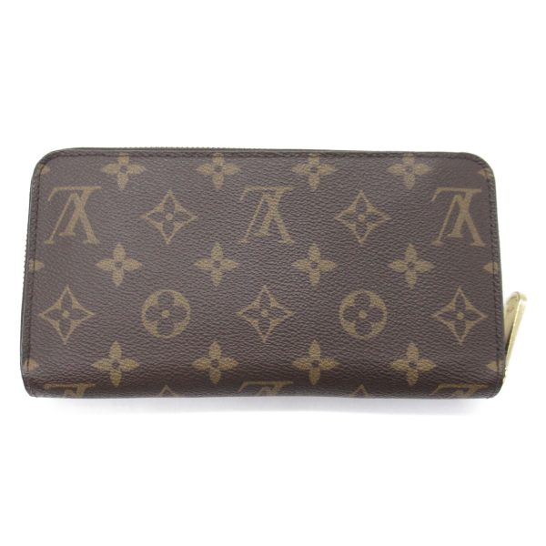 2118300048344 2 Louis Vuitton Zippy Round Long Wallet Brown Pink