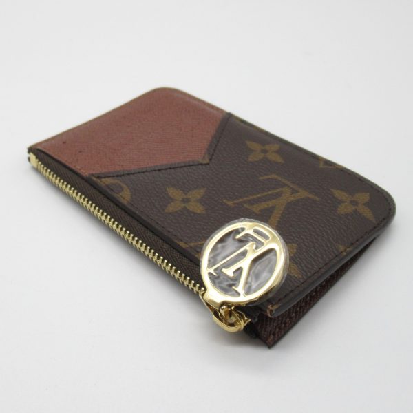 2118400117483 6 Louis Vuitton Card Case Porto Culte Romy Brown