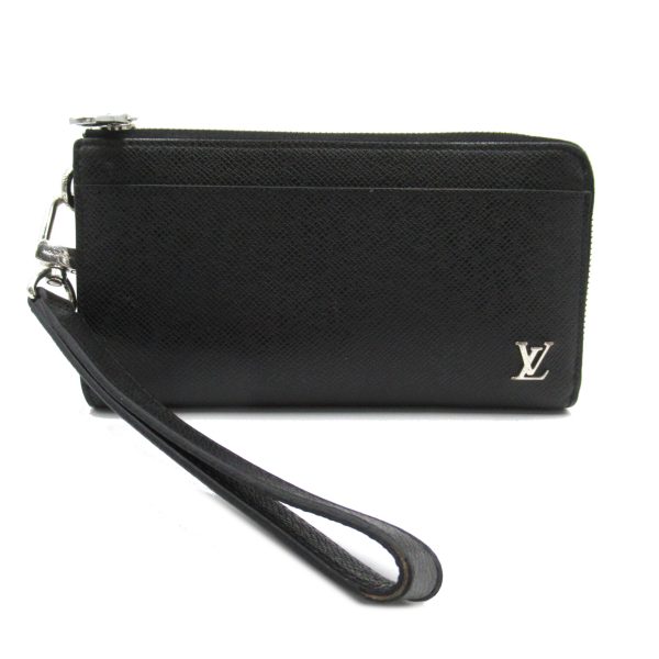 2118400120308 1 Louis Vuitton Zippy Dragonne Round Wallet Black