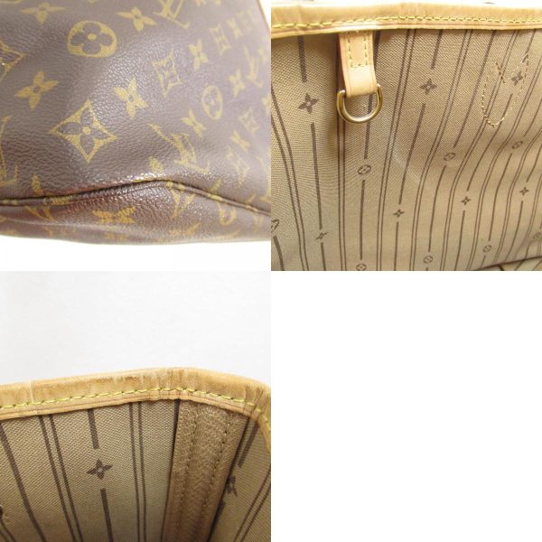 2118400122210 7c Louis Vuitton Neverfull MM Tote Bag Brown