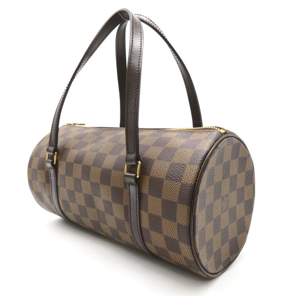 2118400123019 3 Louis Vuitton Papillon Handbag Brown